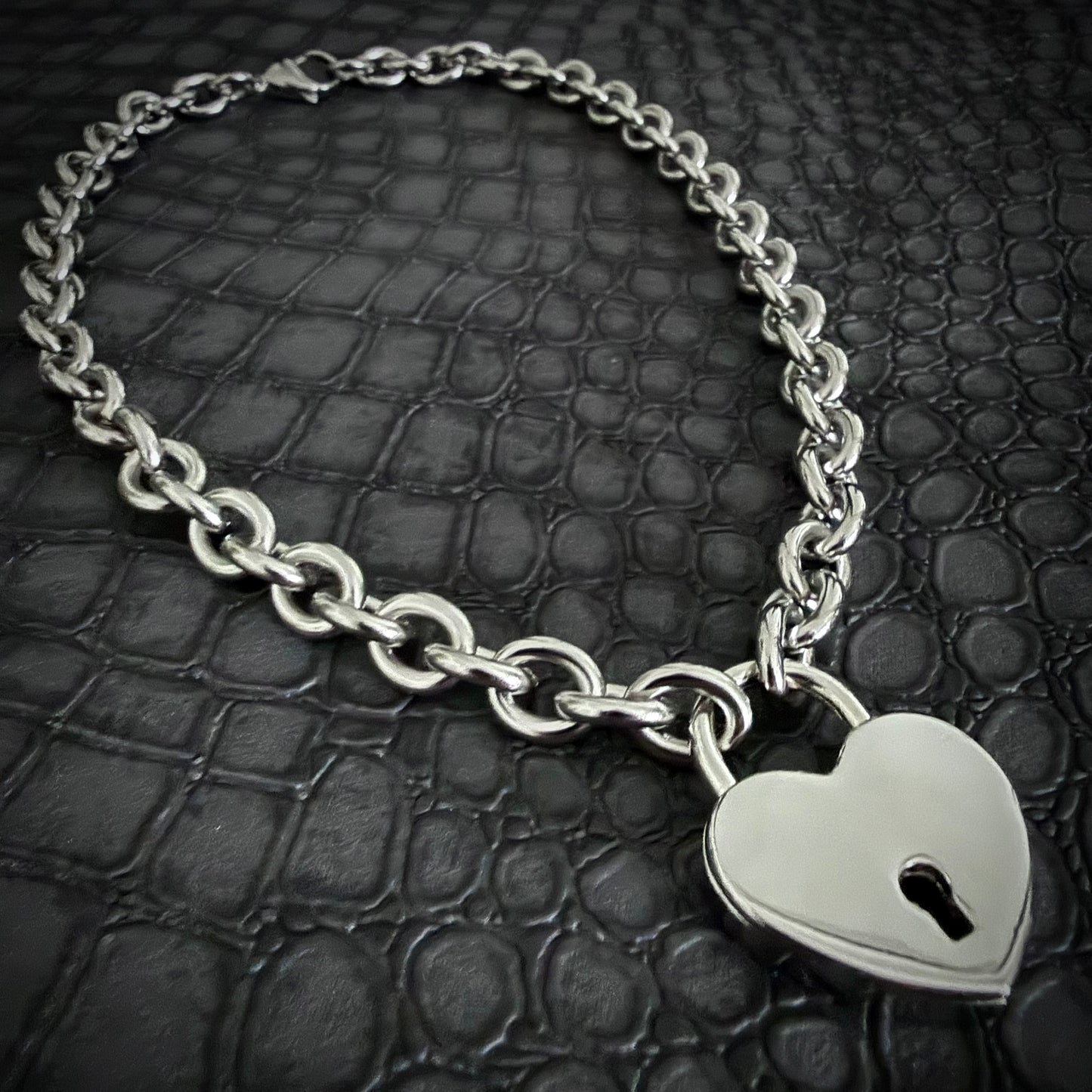 COLD HEART PADLOCK & KEY SET