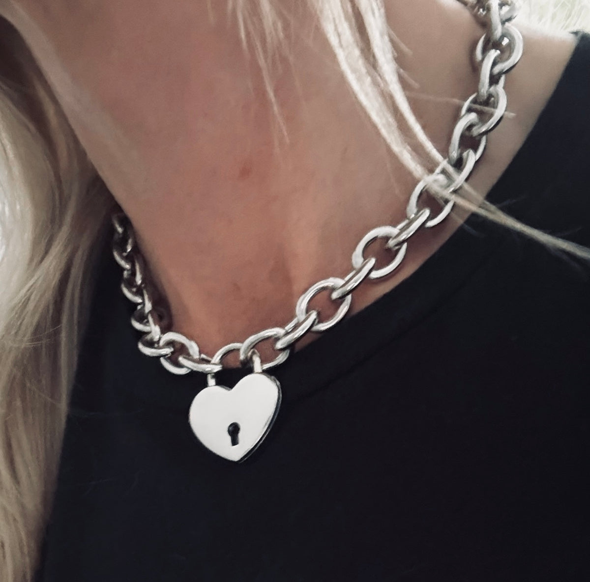 Cold Heart Padlock