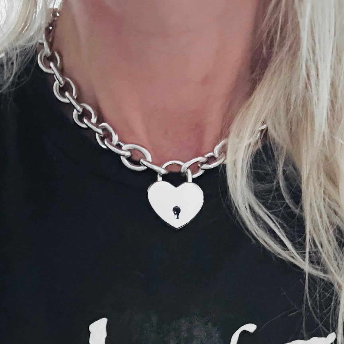 Cold Heart Padlock