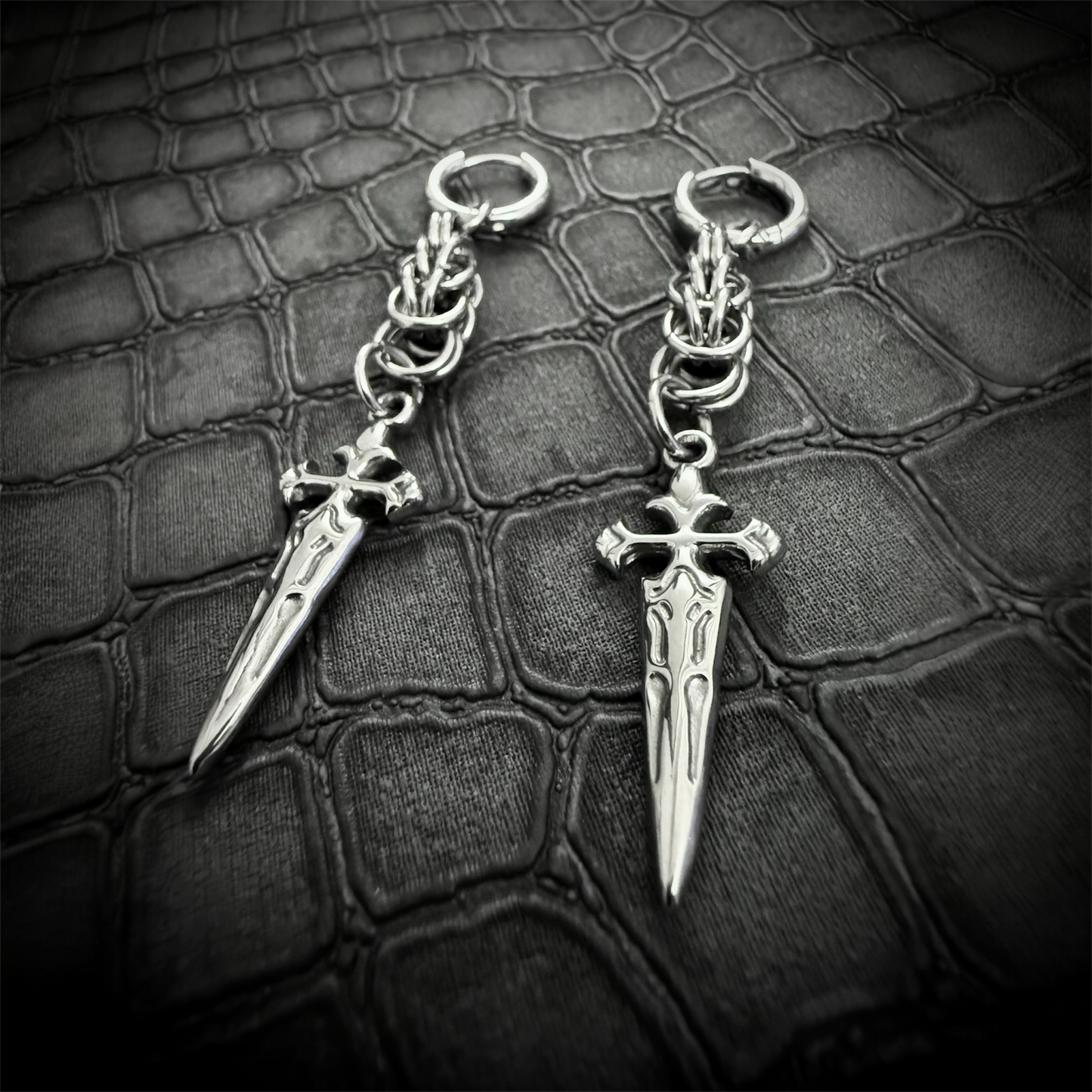 DAGGER DROP EARRINGS